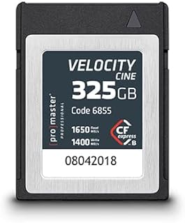 ProMaster CFexpress Type B 325GB Velocity CINE, Memory Card, (Model 6855)