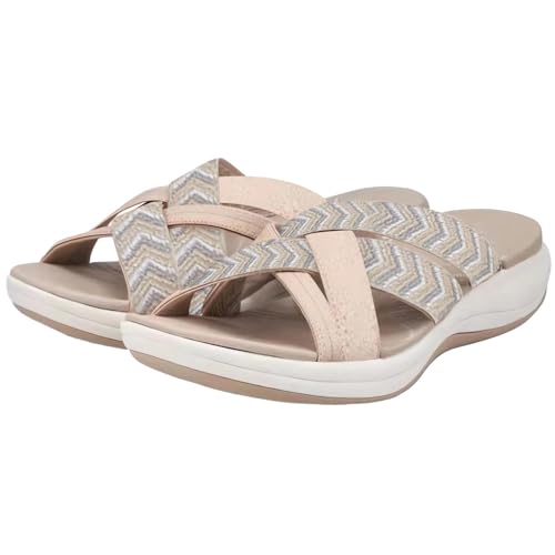 Plus Size Navy Width Flip Flops
