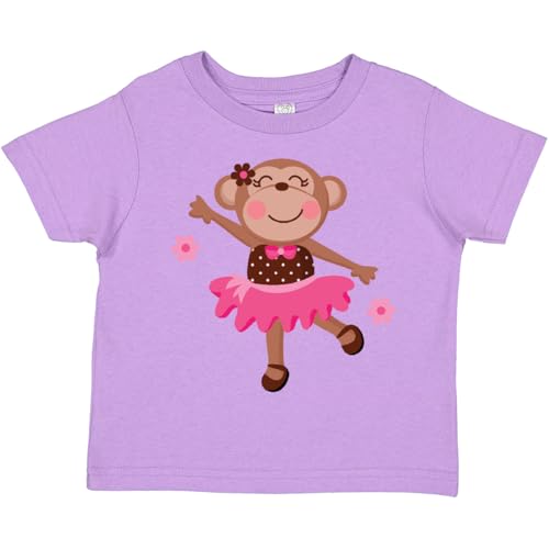 inktastic Ballerina Dance Monkey Toddler T-Shirt