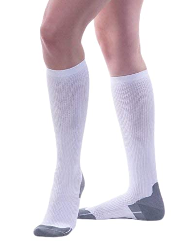 Image of Allegro 15-20mmHg Athletic 387 Recovery Compression Sock for Exercise, Running, Comfortable Support Garments