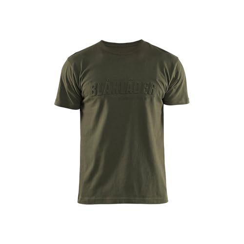 T-shirt de travail extensible Blaklader 4XL vert forêt anti usure