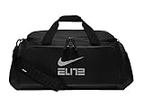 Nike Hoops Elite Basketball Duffel Bag Black/Black/Metallic Cool Grey BA5553-010