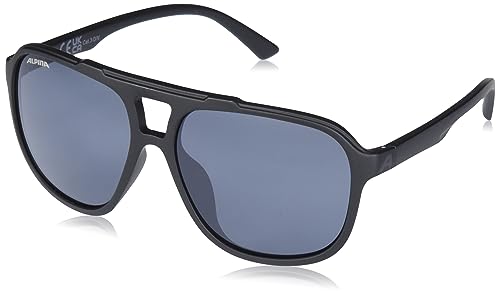 SNAZZ Lunettes de soleil ALPINA en noir mat pour adultes actifs