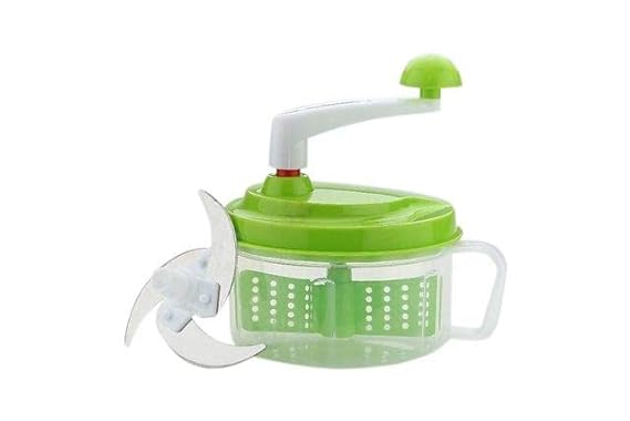 Fresh Box RB Sales Kitchen Food Processor (Chop N Churn) Mini Chop N Churn Kitchen Food Processor Vegetable Fruits Cutter Food Dicer Mixer Blender