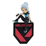 Banpresto Figura de Accion Jett Valorant - Monitor Top 15cm - PZ69603P Multicolor - Figura Coleccionable - Ideal para los fanáticos del Anime Valorant