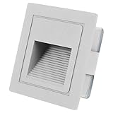 DIYEAH Waterproof LED Embedded Stair Step Light Outdoor Step Lamp for Home for Staircase Lighting and Safety