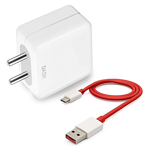 Image of 18W Type-C Charger for Yezz Epic 3 Original QC Adapter Type C 3.0A High Speed Fast Turbo Charge QC 3.0 Smart SinglePort with 1m Type-C Red Charging & Sync Cable (White, Dash, SE.AS13)