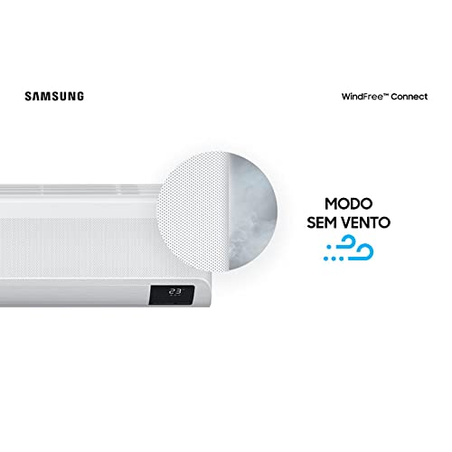 Ar Condicionado Hi Wall Samsung WindFree Connect Inverter 24.000 Btus Frio 220v