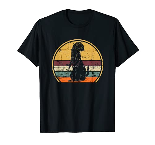 Retro Pet Propietario Lindo Animal Huón Amante Ferret Camiseta