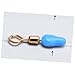 POPETPOP 30Pcs Tangle Fishing Accessories with Silica Wrapped Beans for Night Fishing Deep Drop Rigs Compatible with Lures and Hooks Durable Material