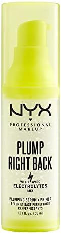 NYX PROFESSIONAL MAKEUP Plump Right Back Plumping Serum & Primer, With 5 Electrolytes