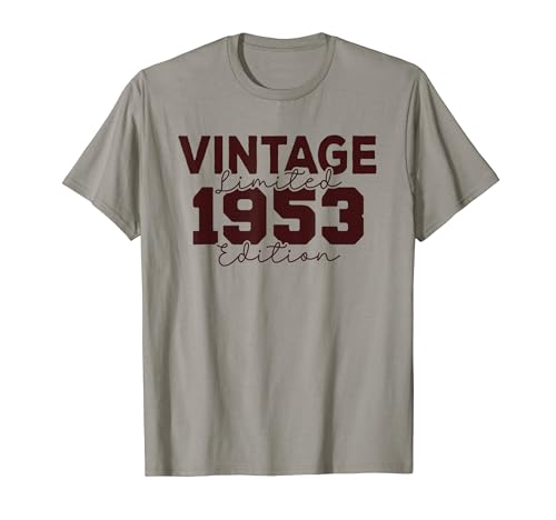 71 Birthday Decorations Men Best of 1953 BDay 71st Birthday Camiseta