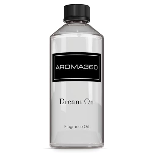 Aroma360 Dream On Fragrance Oil Blend - 500ML - Scented Aromatherapy Diffuser Oil with Serene White...
