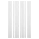 LALADEFIEE 10pcs Bread Knife Blade Sleeve, Safety Knife Sheath for Bread Cutter Protection, Convenient Storage Solution for Kitchen White