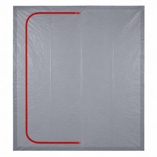 Porte anti-poussière XXL pour éviter la poussière pendant les travaux de rénovation