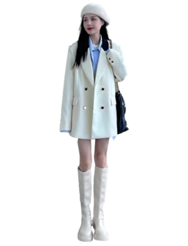 Blazer à double boutonnage femme veste de costume personnalisable pour loisirs