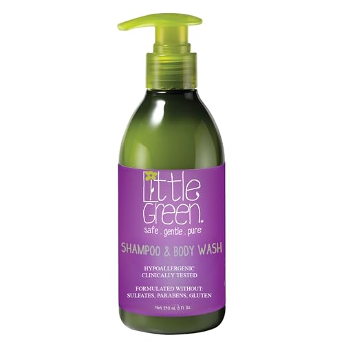 Little Green Kids All In One Shampoo & Body Wash, 1er Pack (1 x 240 ml)