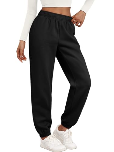 Trendy Queen Womens Sweatpants High Waisted Winter Baggy Lounge Pants