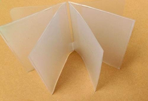 THREE (3) Wallet Inserts Per Package - 4 Page Inserts - fits Trifold or Bifold Wallet s (4 Pages) USA2