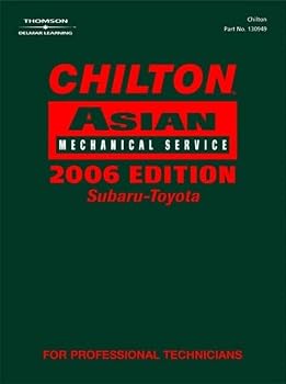 Hardcover Chilton 2006 Asian Volume III Mechanical Service Manual: Subaru-Toyota Book