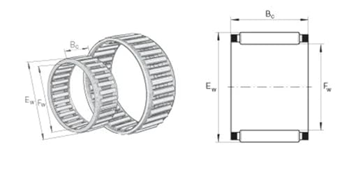 Roulements à aiguilles de haute précision K607525 - 2