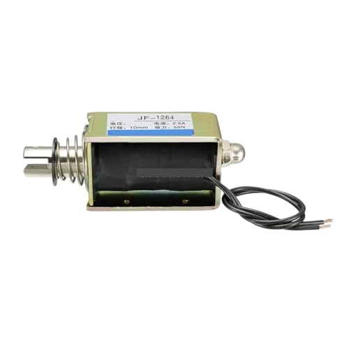 Électroaimant solénoïde 55N : fini les blocages mécaniques avec cet actionneur linéaire 12V