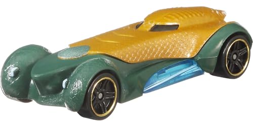 RUOTE CALDE - Veicoli DC AQUAMAN - Piccola auto - Ispirata ai supereroi e ai cattivi DC Comics - Et� 3+