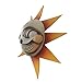 Sun and Moon Clown Mask Security Breach Sundrop Moondrop Cosplay Prop Halloween Costume (sun clown)