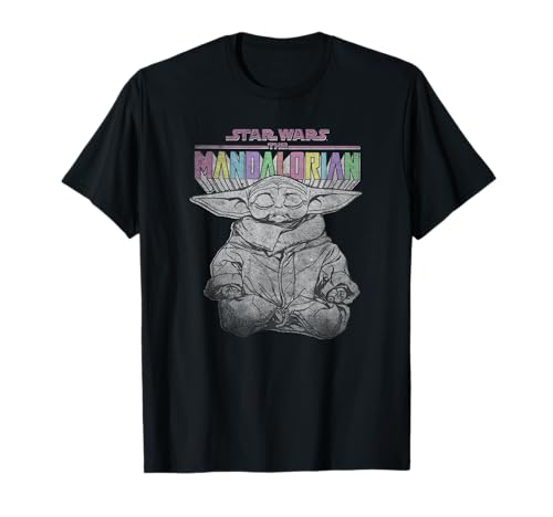 T-shirt Grogu Meditating Star Wars idée cadeau d'anniversaire The Mandalorian
