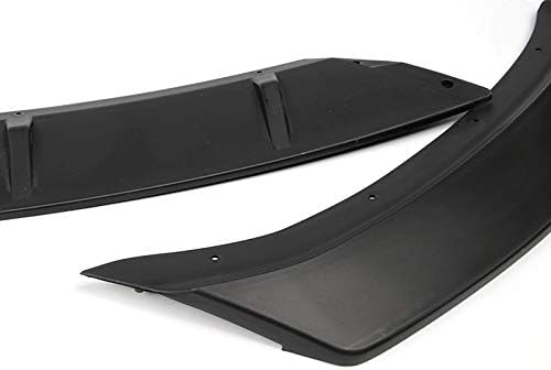 3PCS Front Bumper Lip Kit fit for Compatible with 2016-2019 BMW 3-Series F30 F35, Splitter Trim Protection Spoiler, Air-Dam-Chin-Diffuser (Unpainted Matt Black)