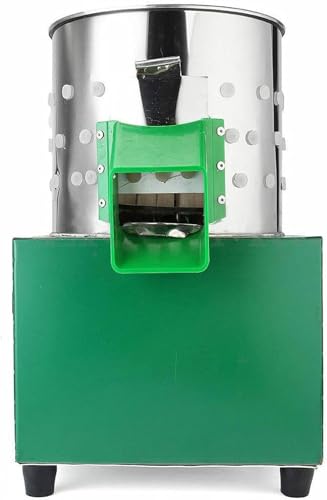 Desplumadora de aves eficiente de 80W con tambor de acero inoxidable duradero 5