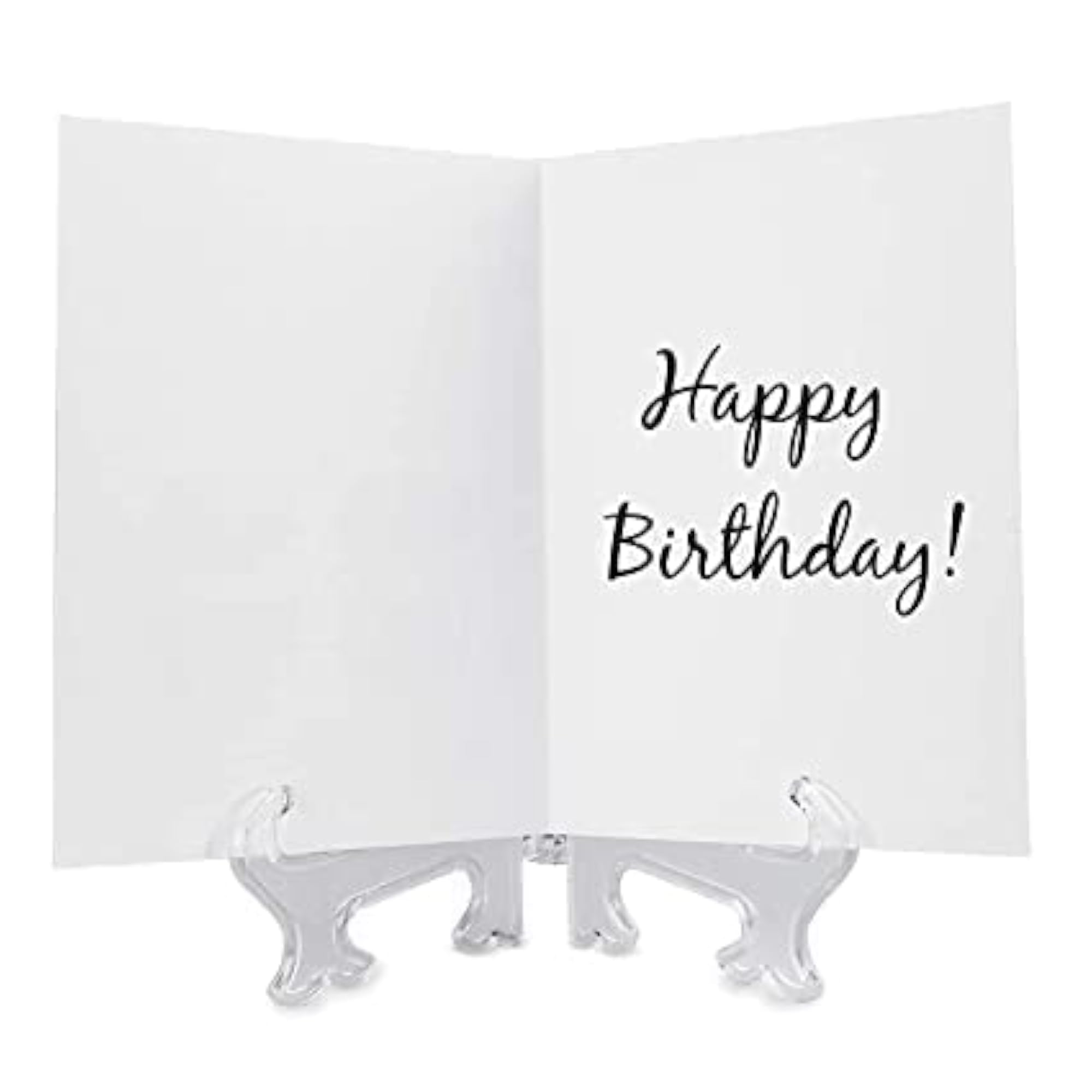 Acrylic Easel Stand for Displaying Picture Frames & Art, 7 Inch