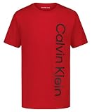 Calvin Klein Boys' Short Sleeve Graphic Crew Neck T-Shirt...