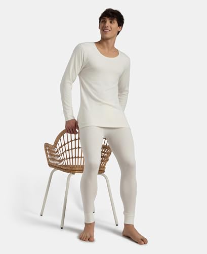 Image of Jockey Men's Super Combed Cotton Rich Thermal Long Johns with StayWarm Technology