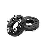 Élargisseurs voie auto Entretoises De Roue Forgées Noires Plaque De Bride Pour Elysion 15/20/25/30/35 Mm, 2/4 Pièces 5 X 114,3 CB 64,1 Mm M12 X 1,5 Centrées Sur Le Moyeu(2pcs 15mm)