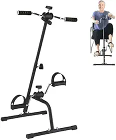 Mini Bicicleta Ergométrica Braços e Pernas Fisioterapia Reabilitação Casa Exercícios