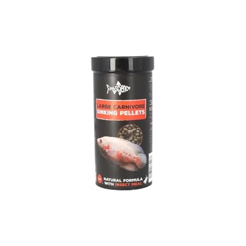 FishScience Large Carnivore Diet Pellets for Fish Cover