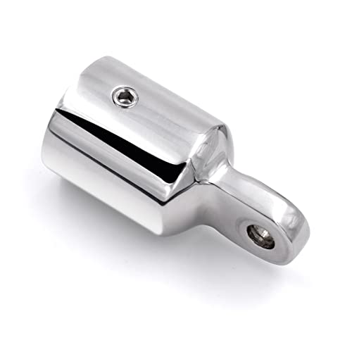 image for Acelane 2 PCS Bimini Top Cap External Eye End Boat Fittings Stainless 