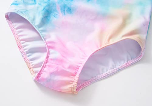 Image of Girls Swimsuits One-Piece Bathing Suits Multicolor Kids Sport Summer Beach Swimwear for 2-10 Years Old