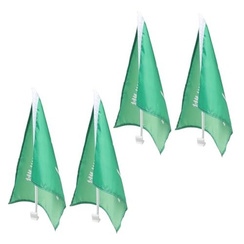TOPPERFUN 4 Pièces Drapeau De Pays Drapeau De Arabie Saoudite Avec Clip De Arabie Saoudite Pour Célébrations Événement Sportif