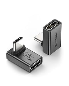 Silkland 90 Grad USB-C Winkeladapter 2 Stück