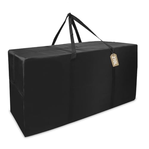 OARCO Commodes sous Le lit Grand Sac de Rangement Vêtements Déménagement, Rangement sous lit Pliable Closet Organizer Sac Souple Grande Capacité pour Édredons Couvertures Oreillers Vestes