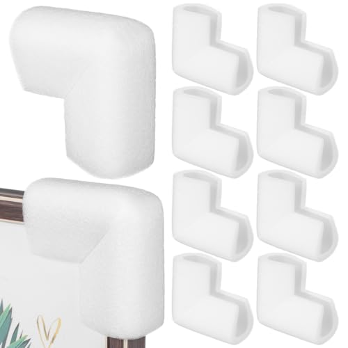 VILLCASE Lot de 12 protections d'angle pour photos, en mousse EPE, pour envoi et déménagement, protection de sécurité pour cadres photo