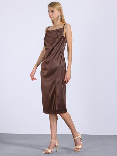 Perphy Satin Heels Squared Toe Ankle Strap Stiletto Heel Sandals for Women2