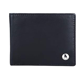 HIDE & SKIN Unisex Leather Slim Card Holder with 8 Card Slots and 1 ID Card Slot and 1 Currency Slot (Tan)