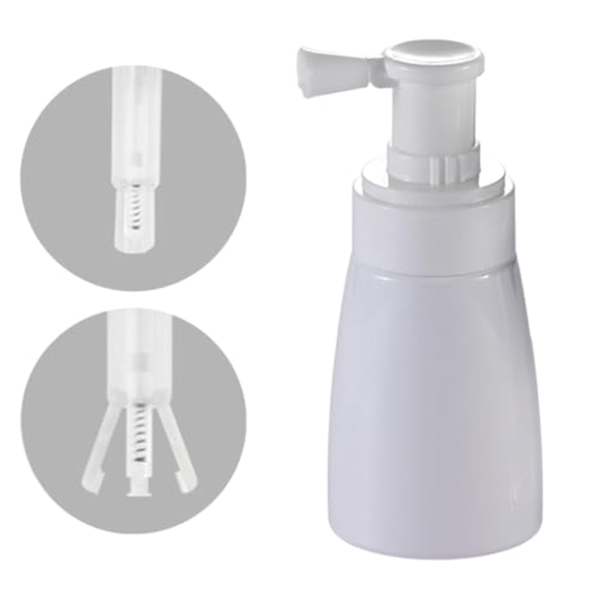 Hairdressing Spray Bottle Travel Cosmetics Blower White