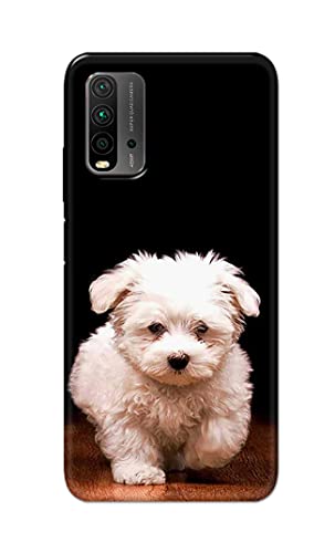 Image of PRINTFIDAA� Printed Hard Back Cover Case for Mi Redmi 9 Power Back Cover (Puppy Dog) -2808