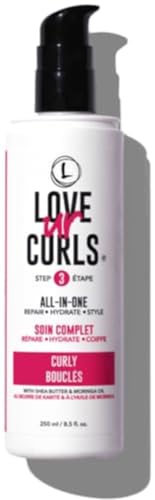 Love Ur Curls Curly Hair Products - Curl Defining Cream Styler, Anti Frizz