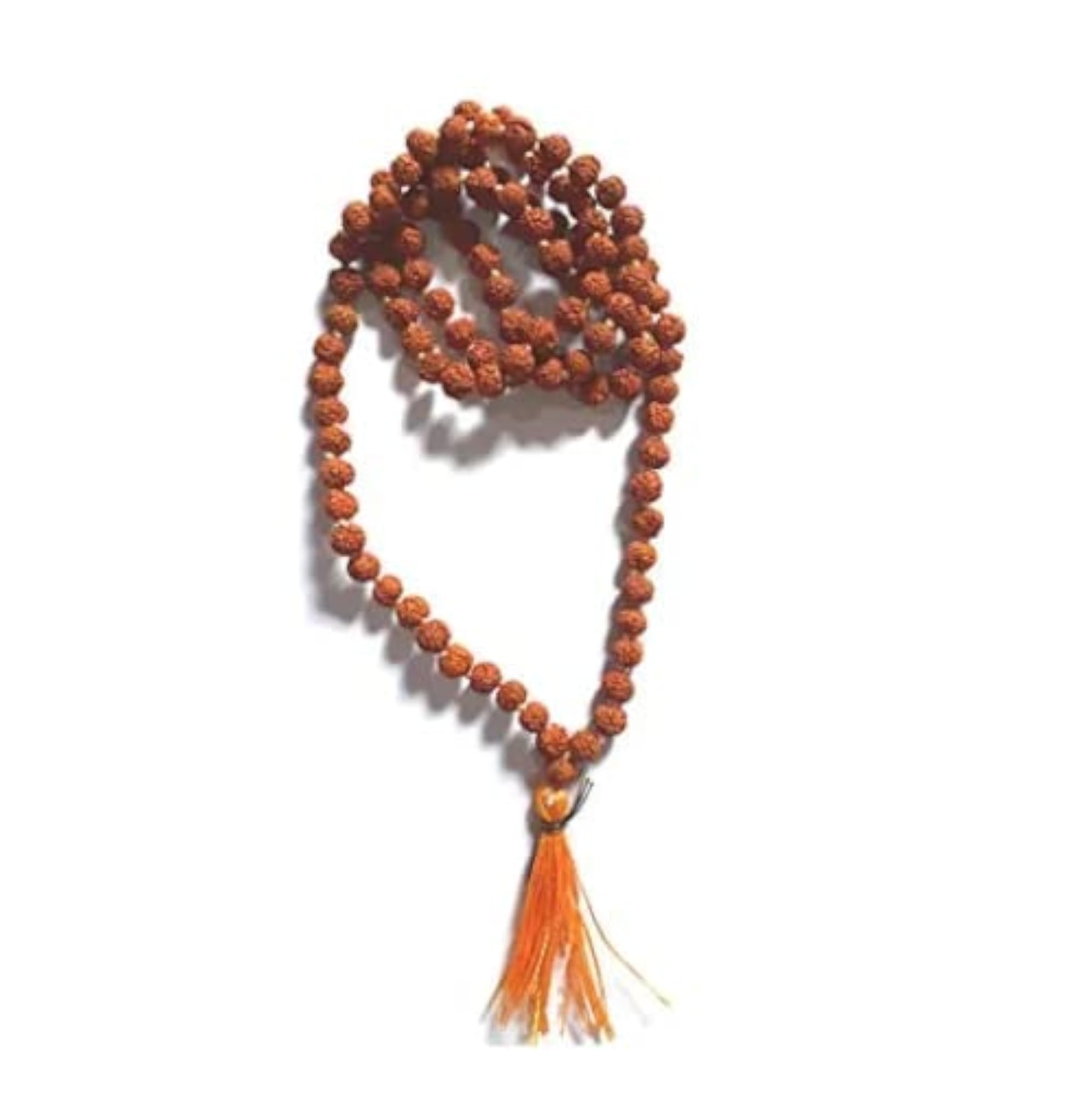 5 Mukhi Rudraksha Mala, IGL Certified Natural Beads