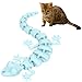 ねこにも 猫用おもちゃ トカゲッチュ 猫じゃらし リアルな動き ねこじゃらし 釣り糸付き 遊び道具 選べるカラー※持ち手は別売り